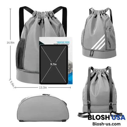 2024 New Design Multifunction Backpack Gray