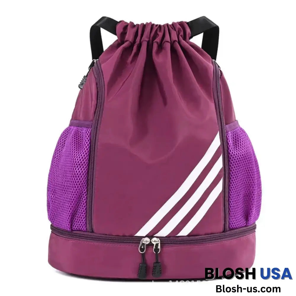 2024 New Design Multifunction Backpack Purple