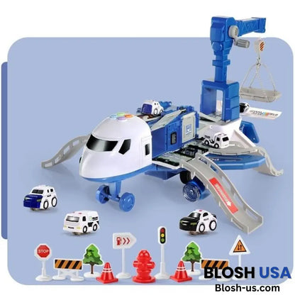 Airplane Toy Set For Kids – Best Gift For 3 To 12 Year Old Boy