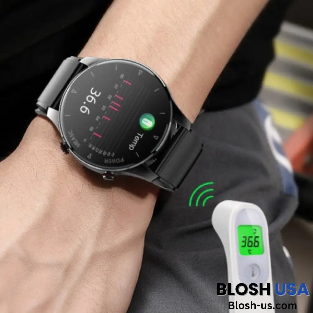 Blood Pressure Watch With Inflatable Airbag™