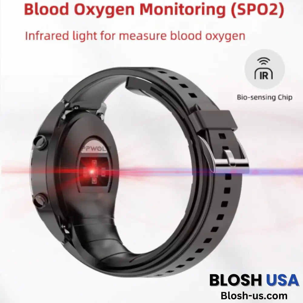 Blood Pressure Watch With Inflatable Airbag™