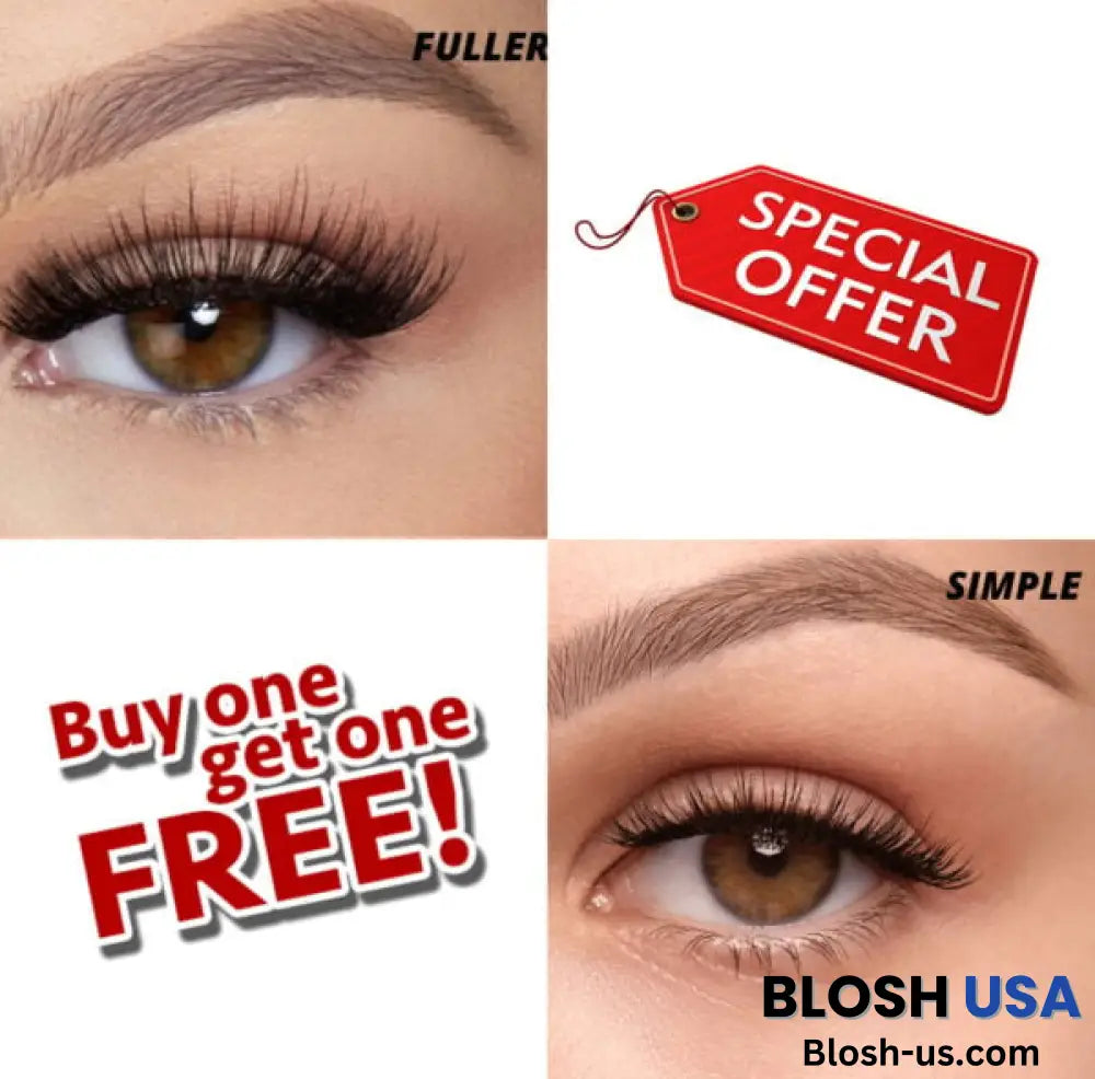 Buy 1 Get Free – Reusable Magnetic Eyelashes Fuller / Simple