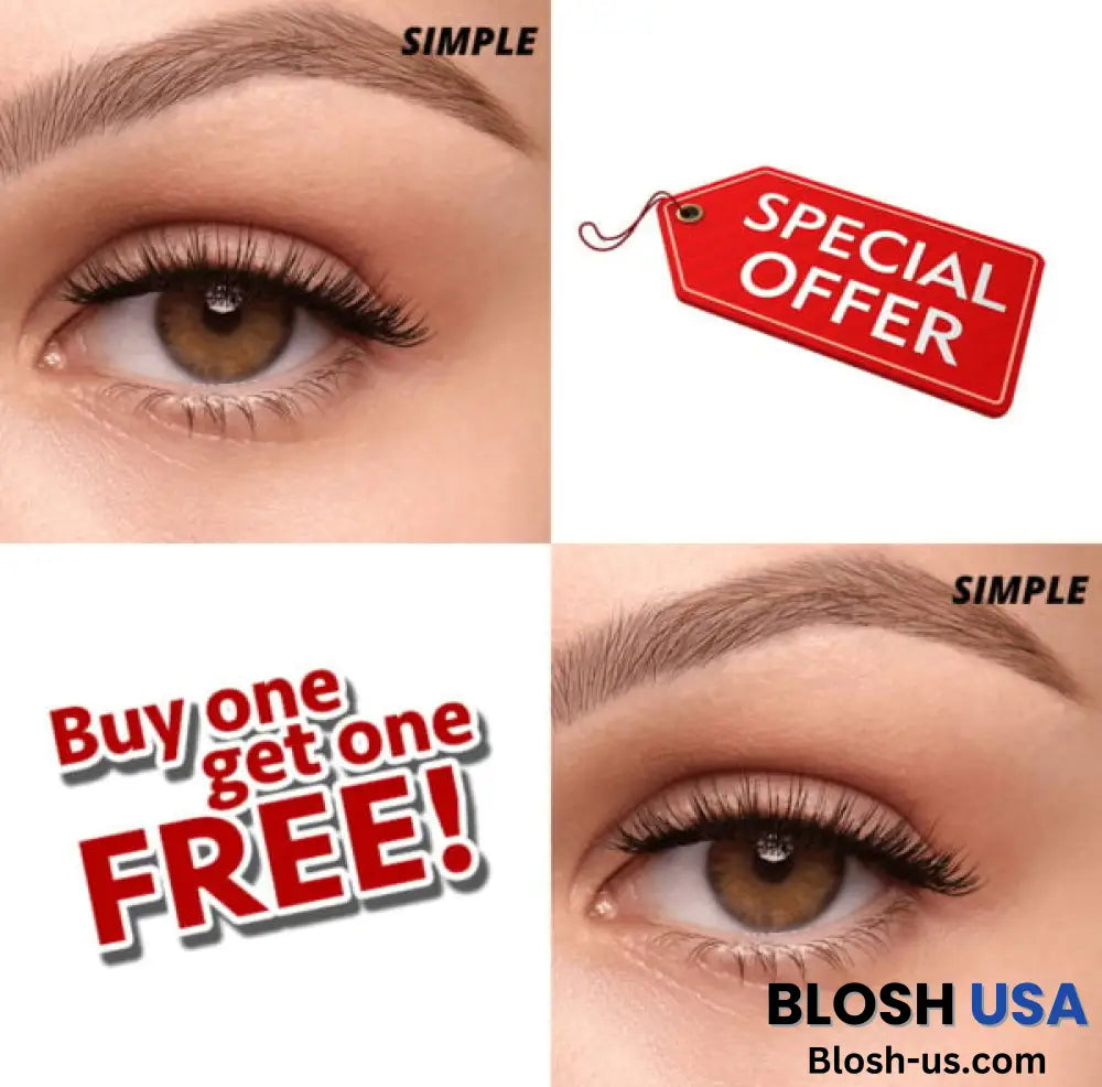 Buy 1 Get Free – Reusable Magnetic Eyelashes Simple /