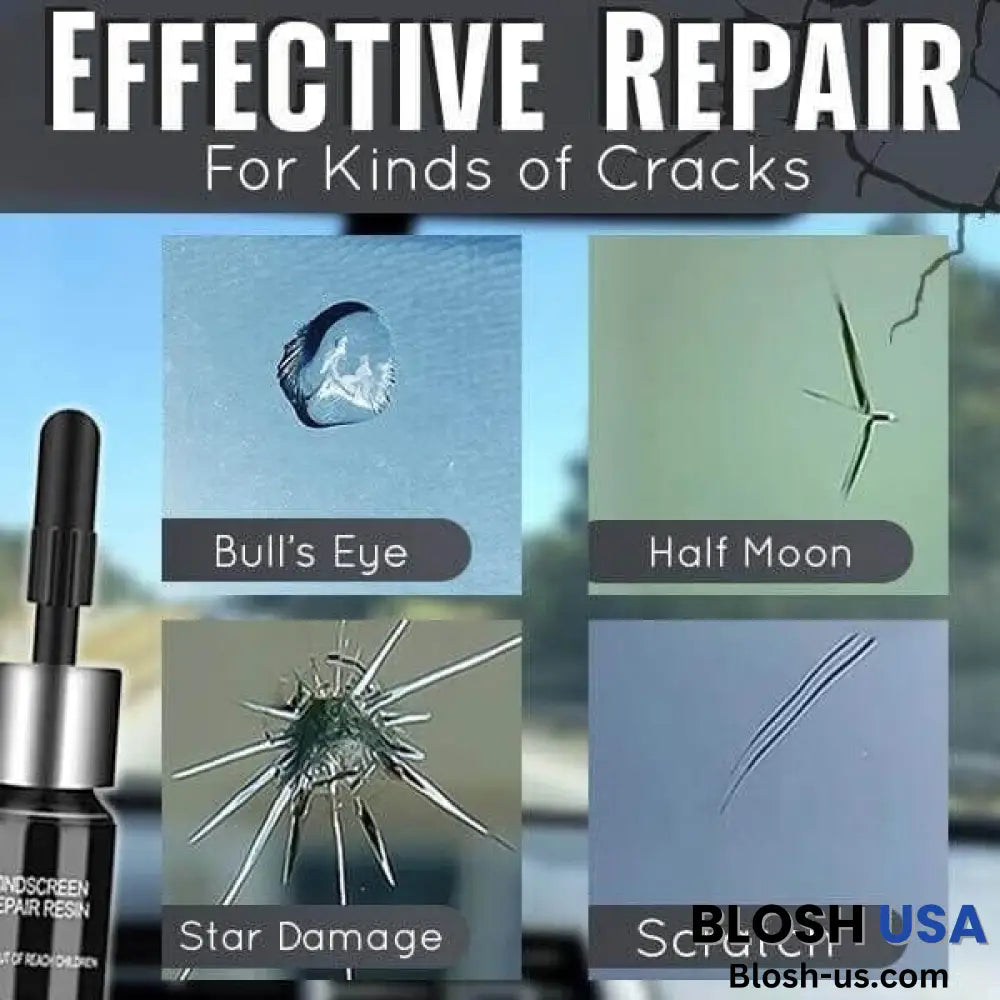 Cracks Gone Glass Repair Kit (New Formula)