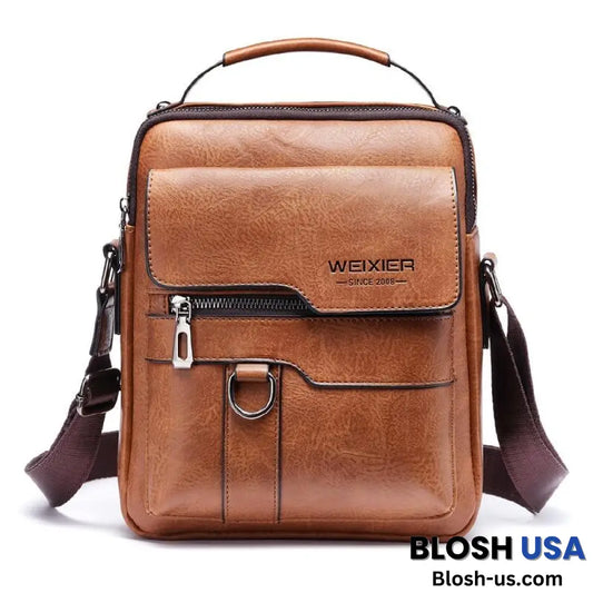 Crossbody Messenger Bag For Men - Male Shoulder Bag Side Bag Sling Bag Satchel Bag