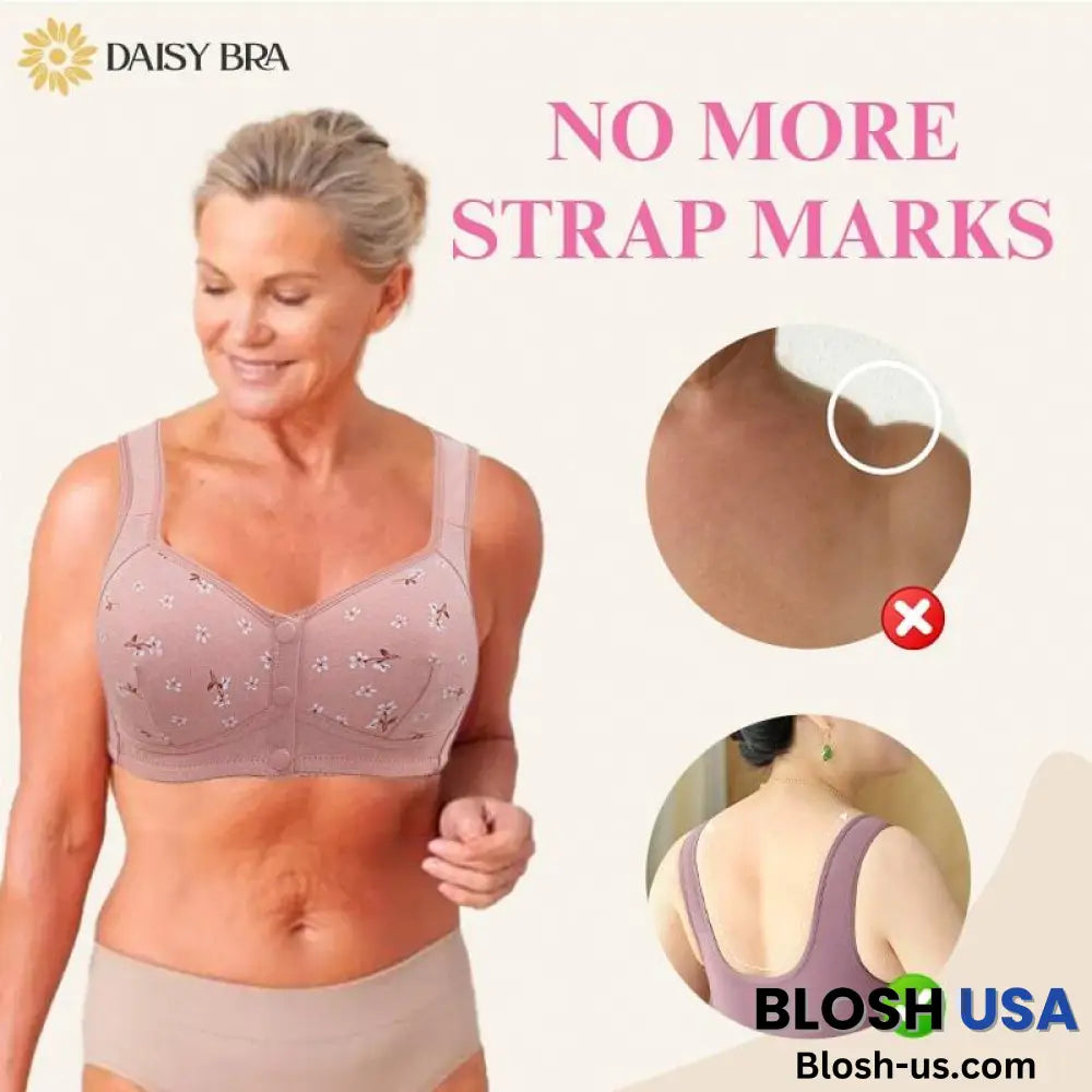 Daisy Bra – Comfortable & Convenient Front Button