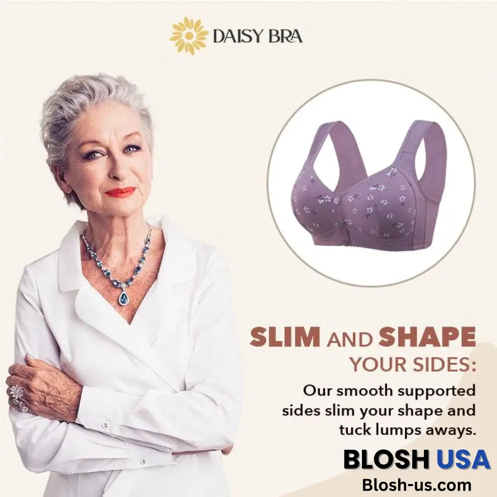 Daisy Bra – Comfortable & Convenient Front Button