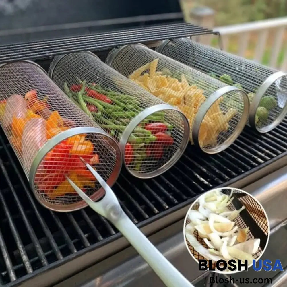 Dotmalls Rolling Grilling Basket Buy 1