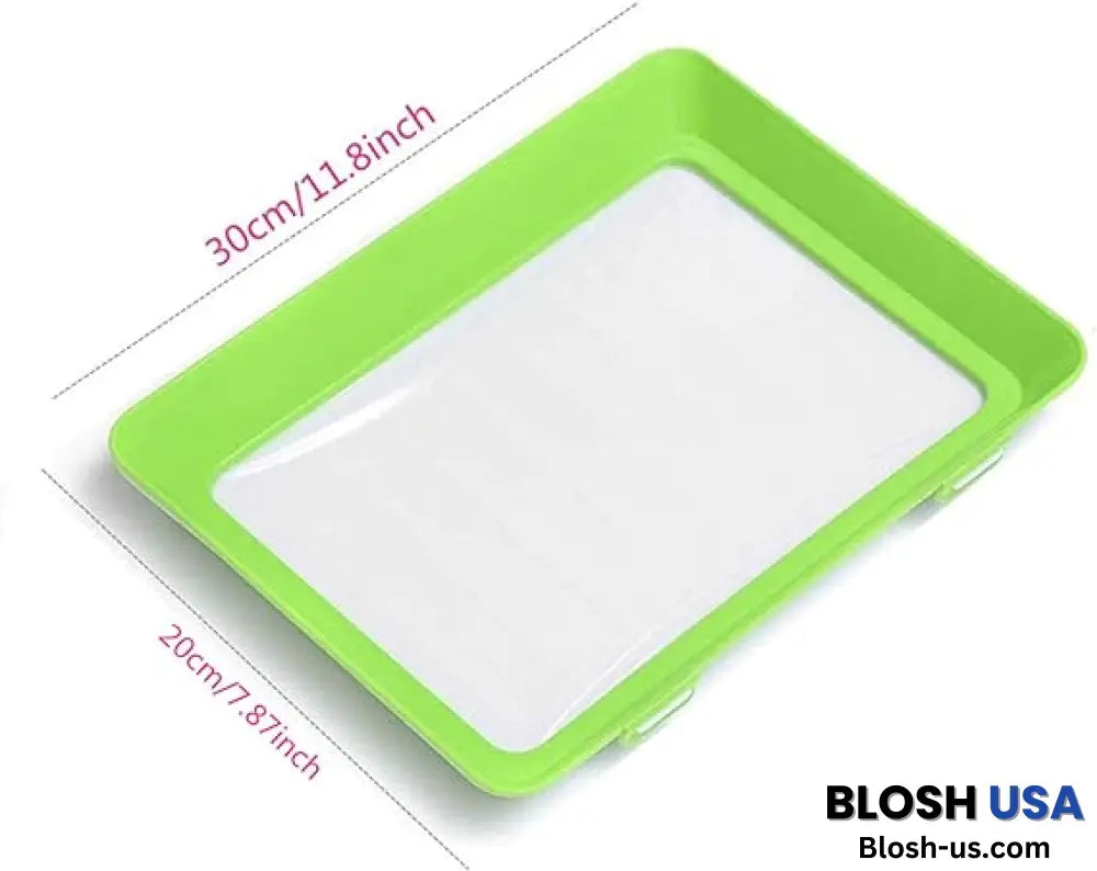 Environmentally Friendly Design – Reusable Food Preserving Tray