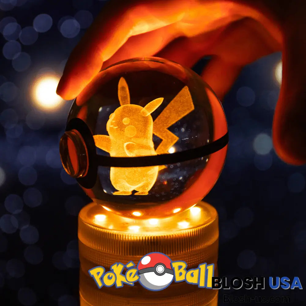 Glowing Crystal Pokeball