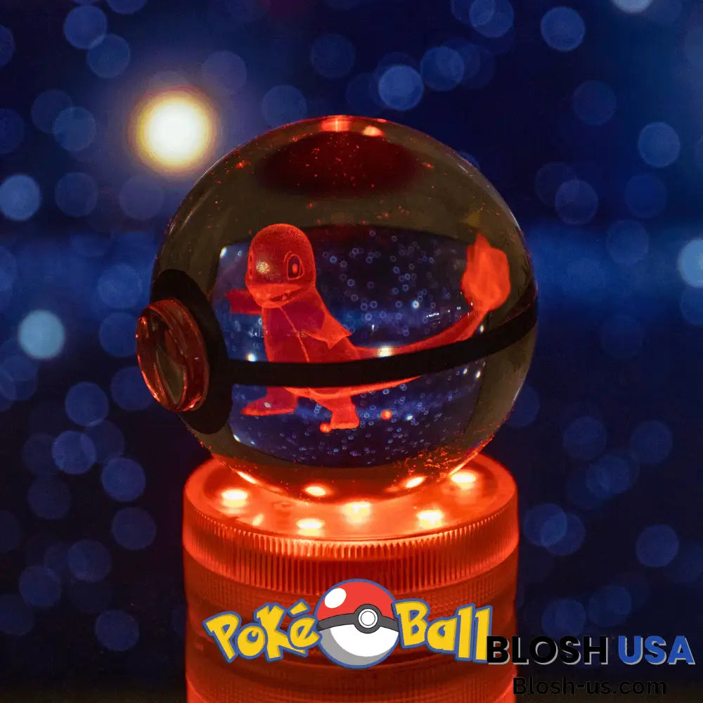 Glowing Crystal Pokeball