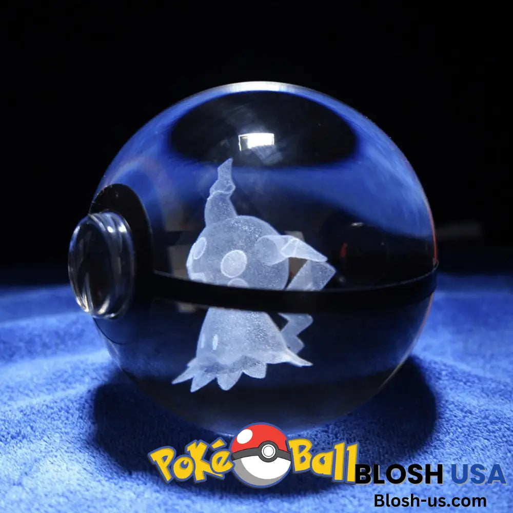 Glowing Crystal Pokeball