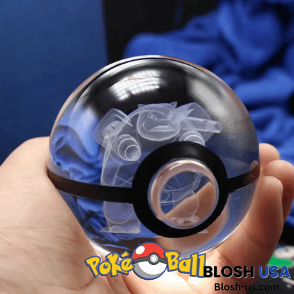 Glowing Crystal Pokeball