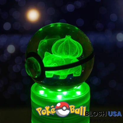 Glowing Crystal Pokeball