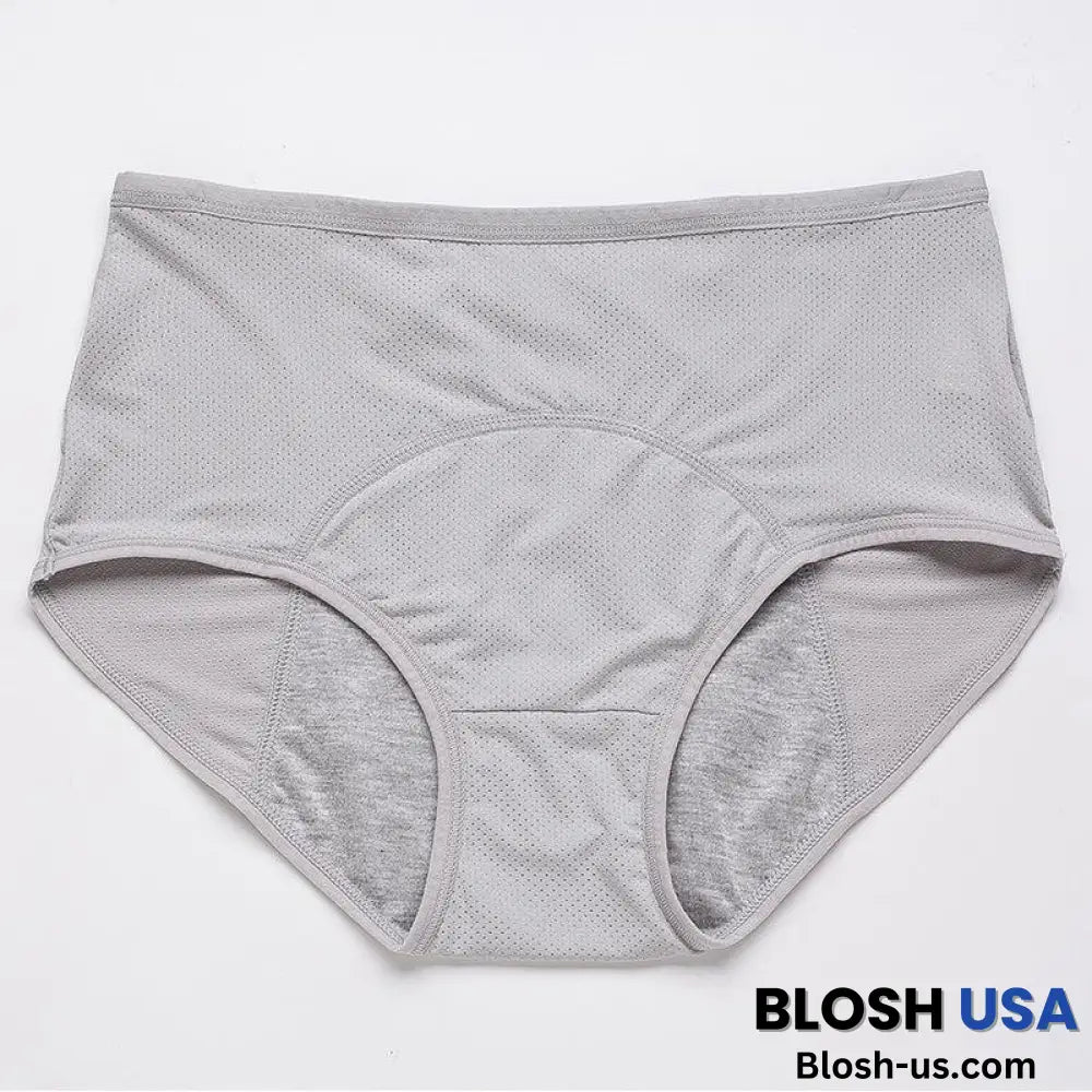 Hot Sale – Leak Proof Protective Panties Gray / 2Xl