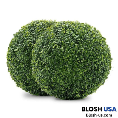 Illustralect – Artificial Plant Topiary Ball Green Milan Ball / Small - 9.84Inch