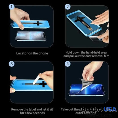 Magic John – Invisible Artifact Screen Protector Dust Free Without Bubbles