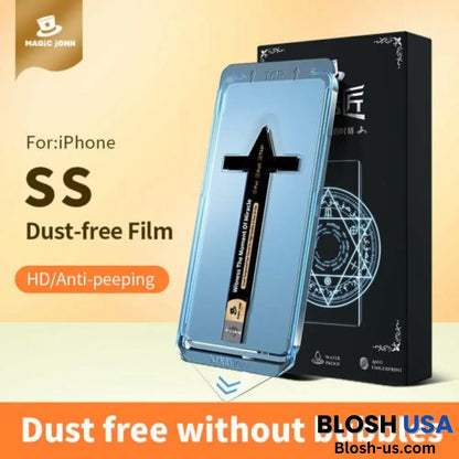 Magic John – Invisible Artifact Screen Protector Dust Free Without Bubbles