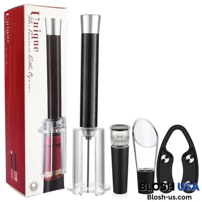 Momentumy – Last Day 70% Off-2024 Wino On The Go Wine Opening Set Black / Aluminum Alloy