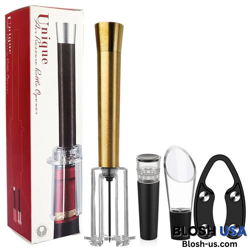 Momentumy – Last Day 70% Off-2024 Wino On The Go Wine Opening Set Gold / Aluminum Alloy