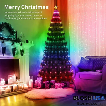 Multi-Color Led Animated Outdoor Christmas Tree Lights