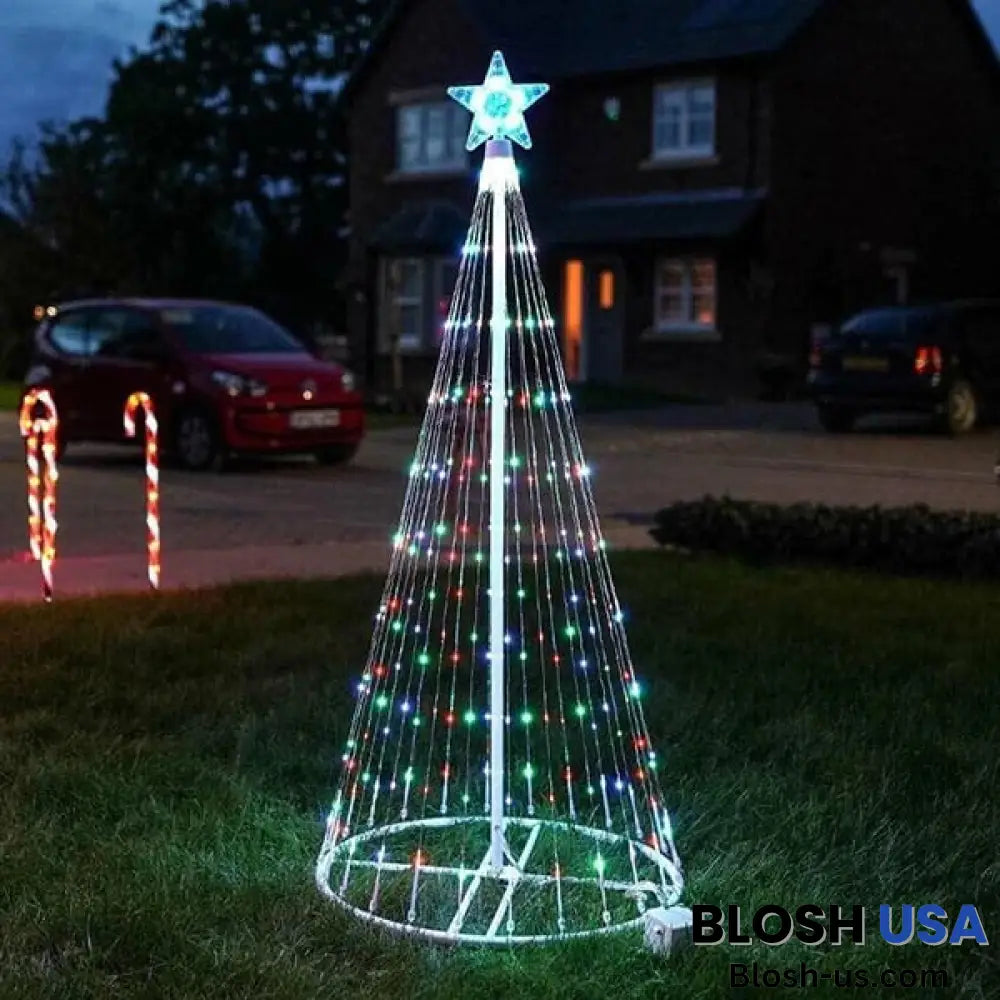 Multi-Color Led Animated Outdoor Christmas Tree Lights