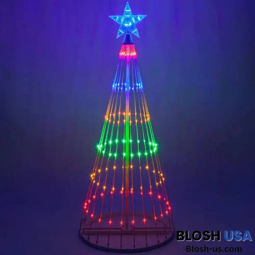 Multi-Color Led Animated Outdoor Christmas Tree Lights