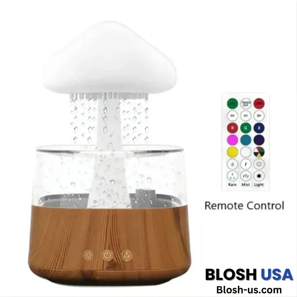 Newmelo Gloomie Rain Cloud Humidifier Brown With Remote