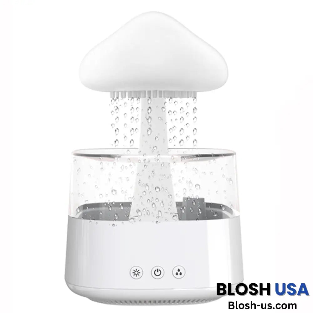 Newmelo Gloomie Rain Cloud Humidifier White