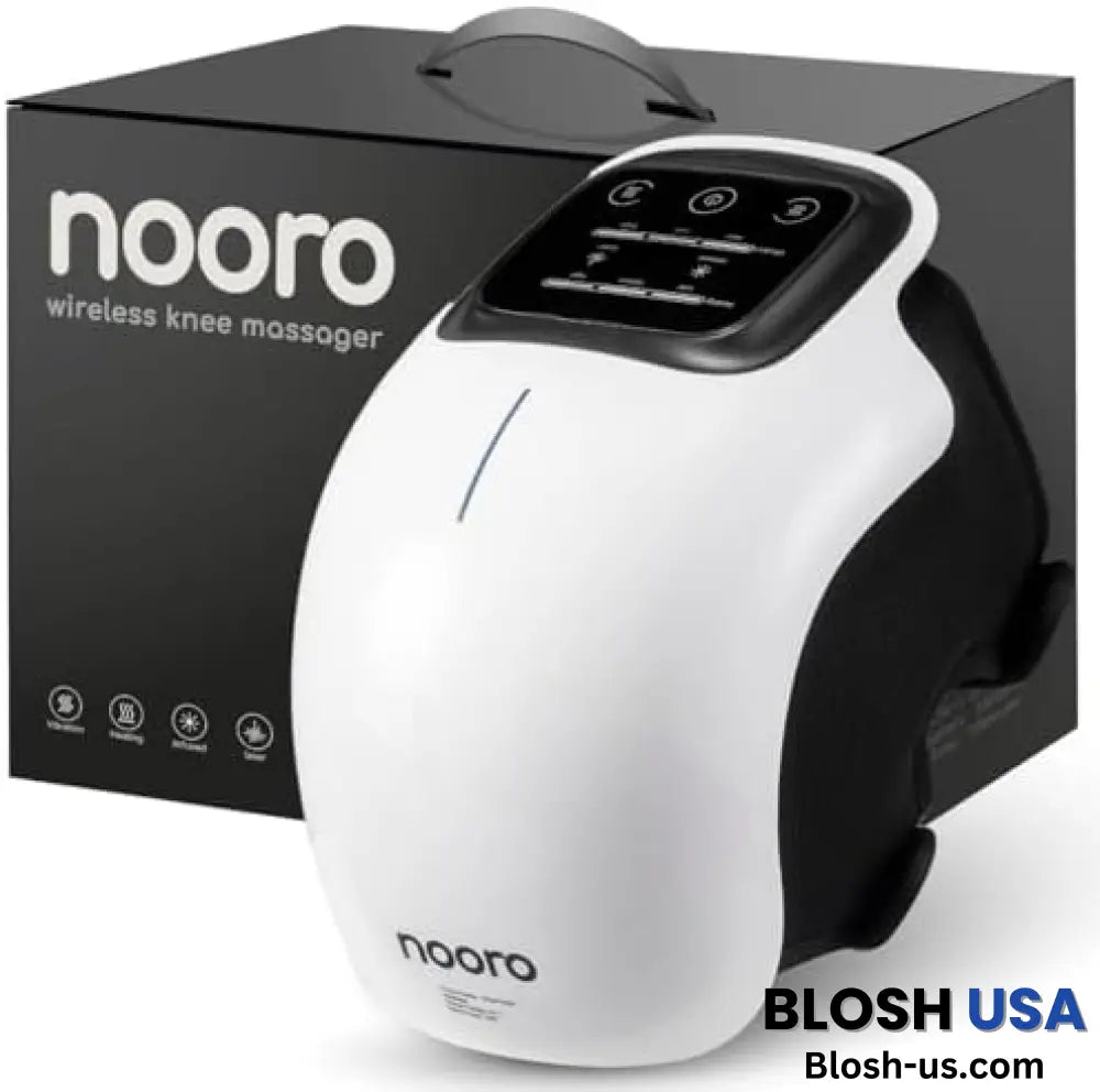 Nooro Knee Massager | Powerful Infrared Heat And Vibration Pain Relief For Swelling Stiff Joints.