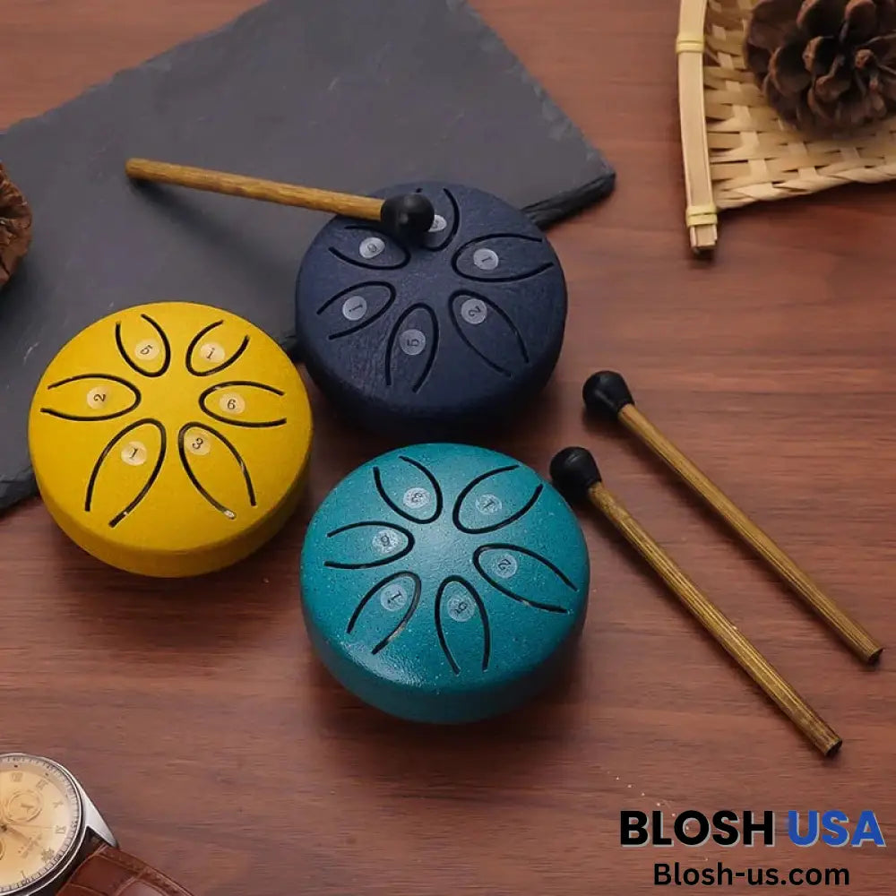 Simplycie – Buddha Stones Mini Steel Tongue Drum Kit