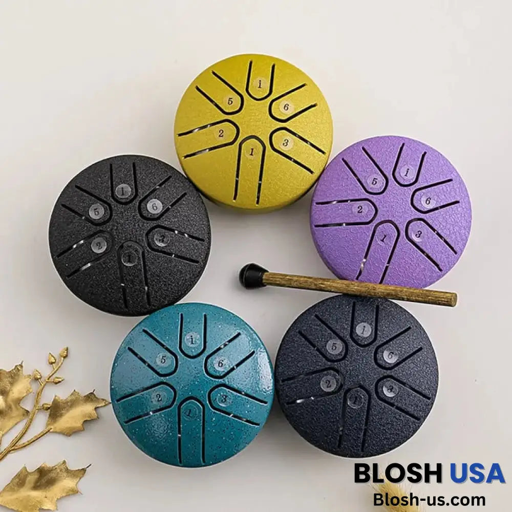 Simplycie – Buddha Stones Mini Steel Tongue Drum Kit