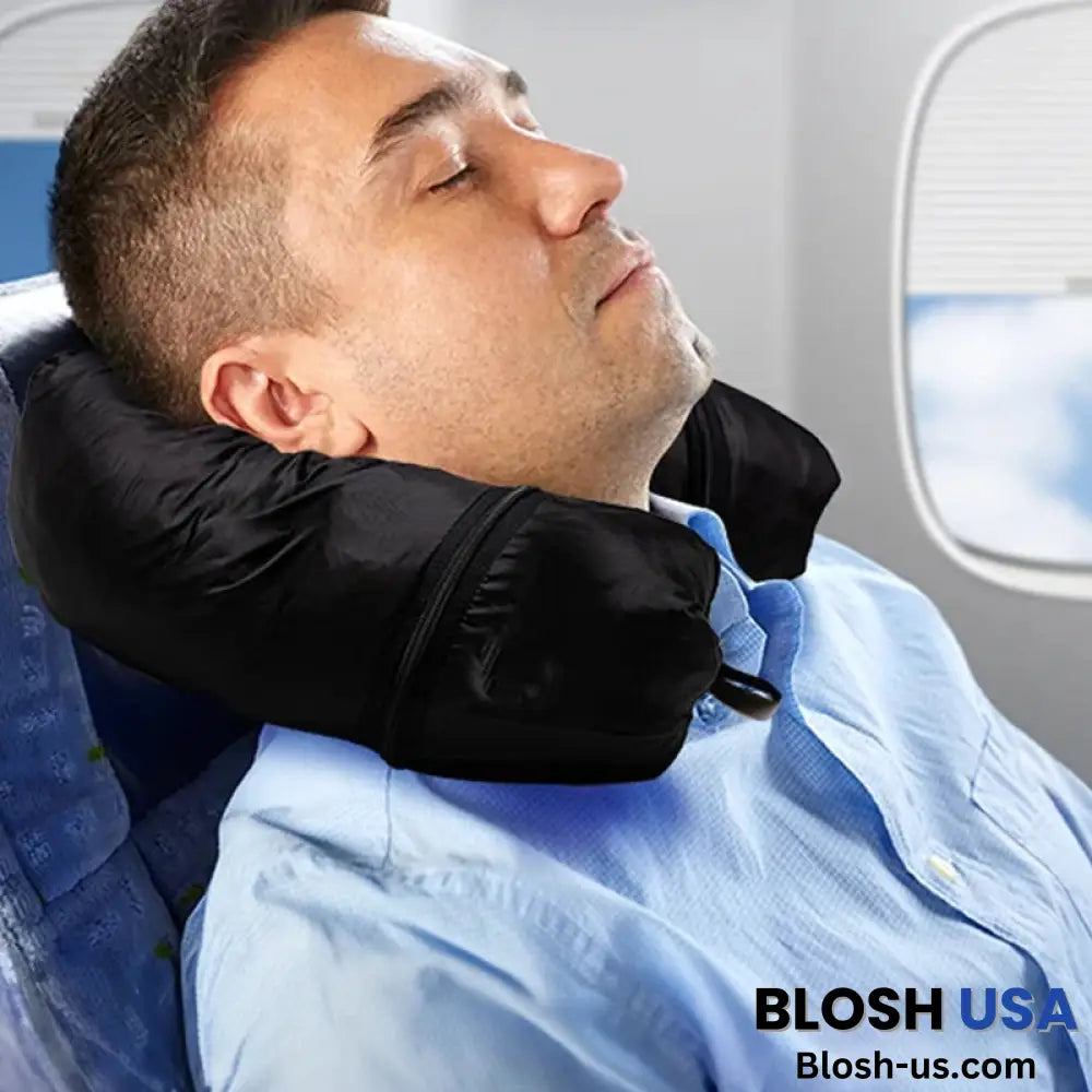 Stuffable Clothing Travel Neck Pillowcase