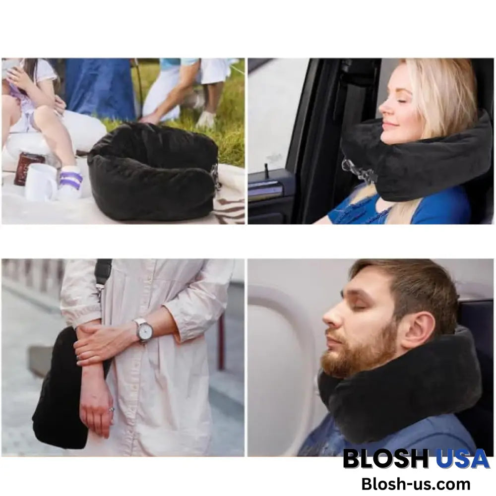 Stuffable Clothing Travel Neck Pillowcase