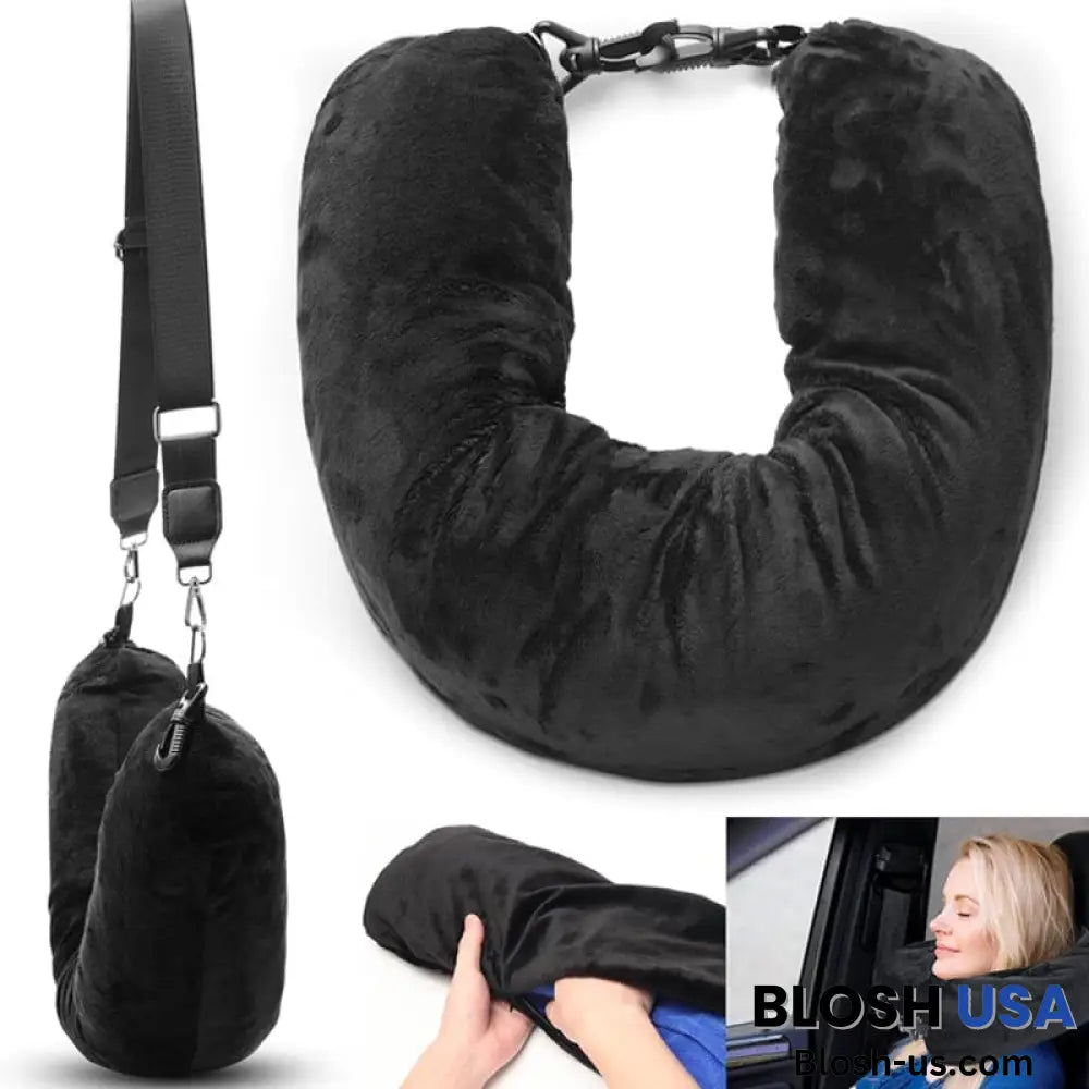 Stuffable Clothing Travel Neck Pillowcase