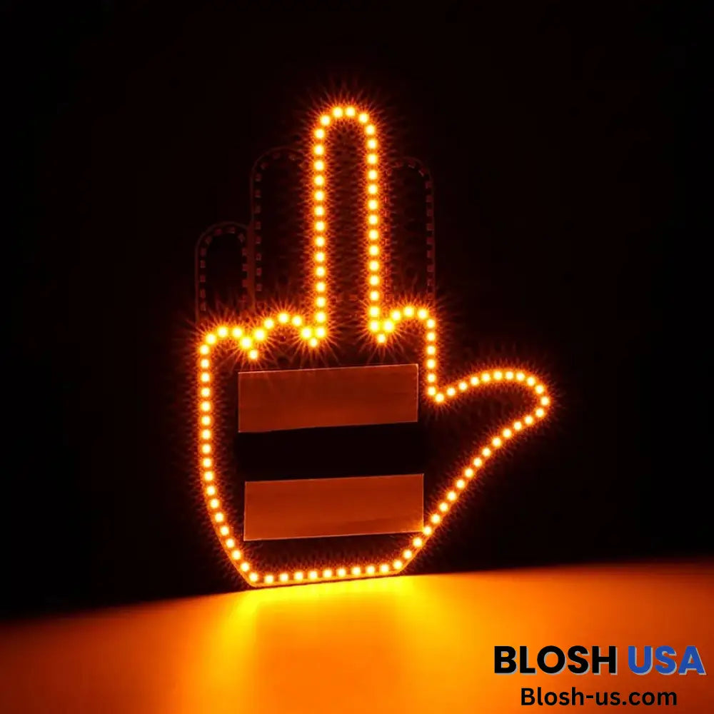 The Glogesture – Led Hand Sign