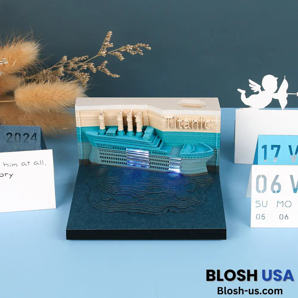 The Orienta – Handcrafted Omoshiroi Calendars Titanic With Light / 2024