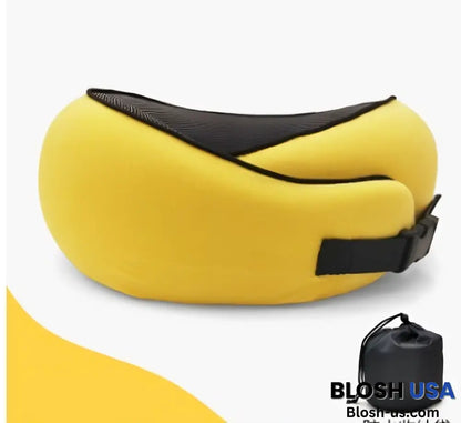 Travel Neck Pillow Yellow